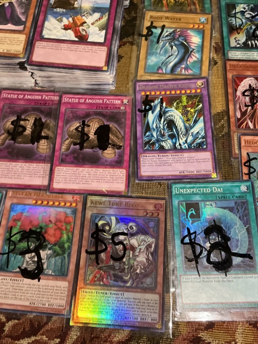 2500+ Konami Yugioh Cards 1st Edition & Unlimited Mostly regular but some Foils